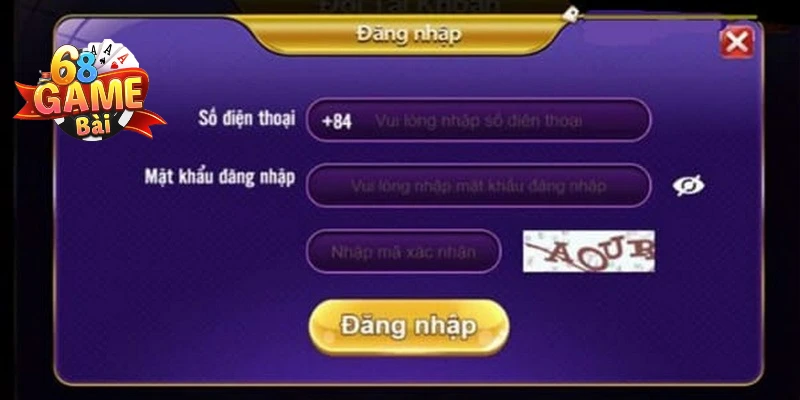 Đăng nhập 68 game bài - Cơ hội đổi vận may nhanh chóng - 68 Game Bài - Club Xanh Chín, Thưởng Nạp TO