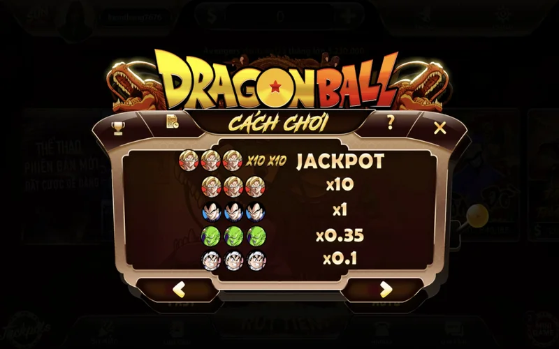 Dragon Ball - Game nổ hũ dựa trên 7 viên ngọc rồng - Sunwin