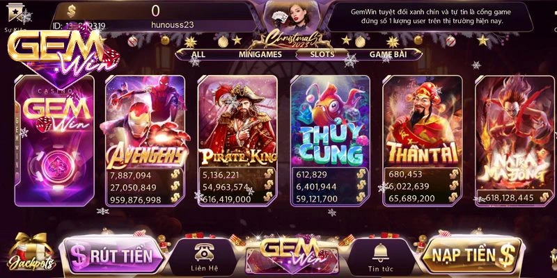 Nổ Hũ GEMWIN - Game Đổi Thưởng Đáng Trải Nghiệm Hiện Nay
